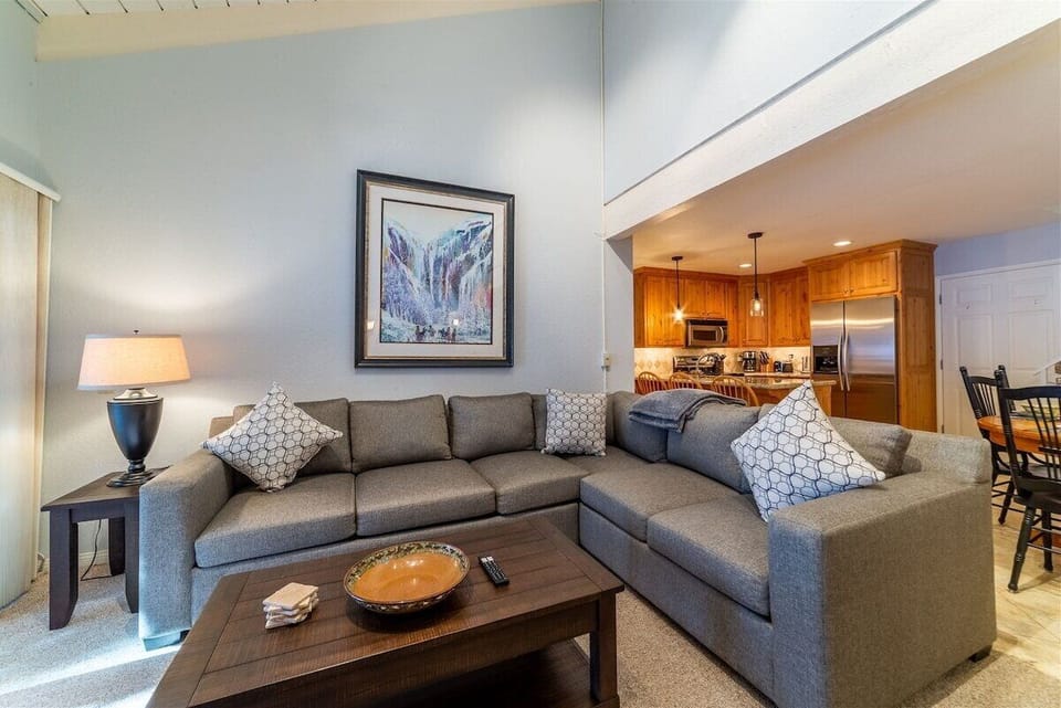 Open Floor Plan Living Room, Dining and Kitchen