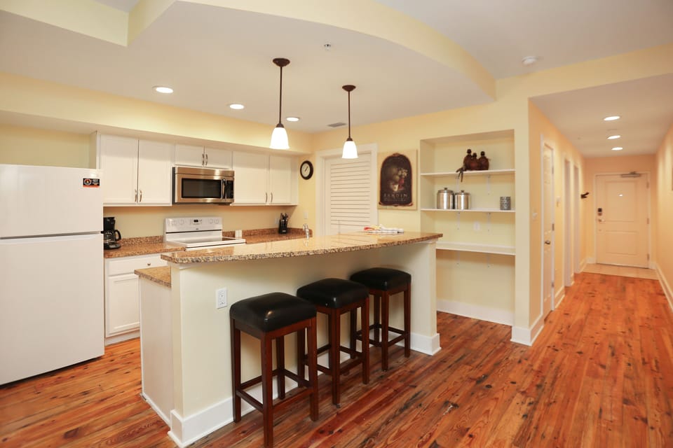 Kitchen with Bar Seating