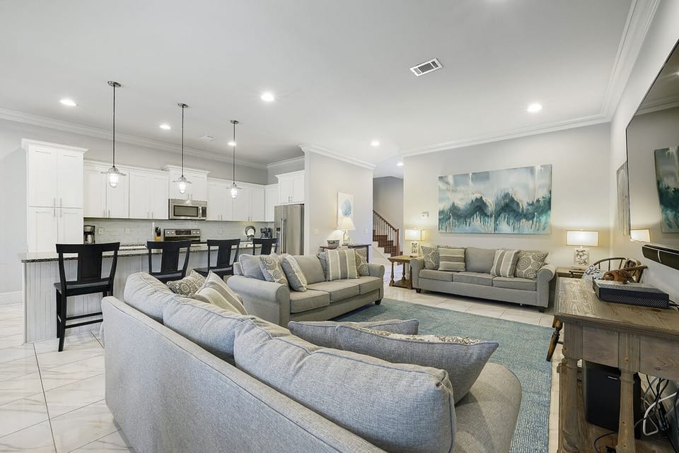 La Terrazza 950A - Miramar Beach - Living Room & Kitchen