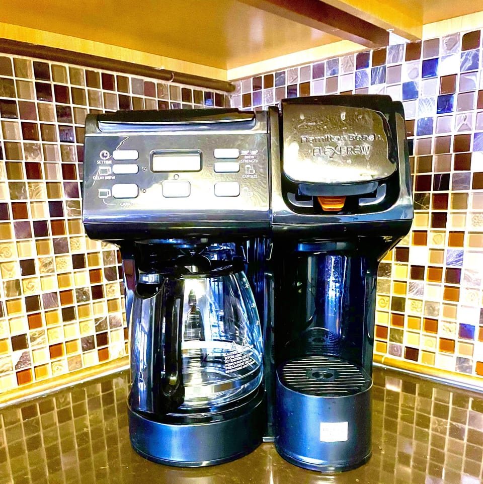 Brew a pot or single cup. 