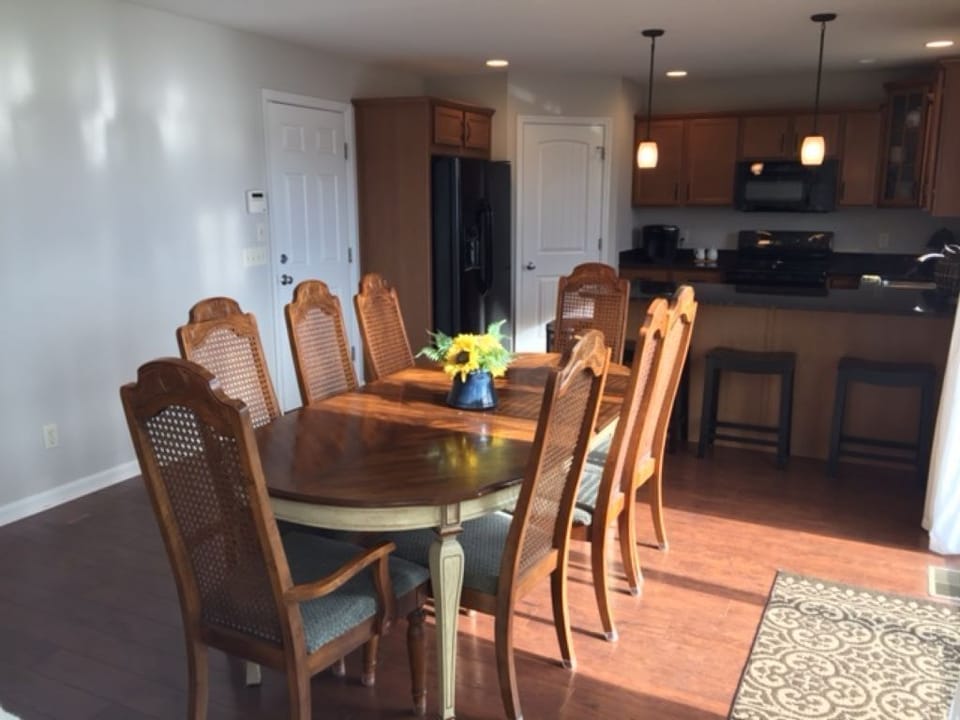 Kitchen and dining