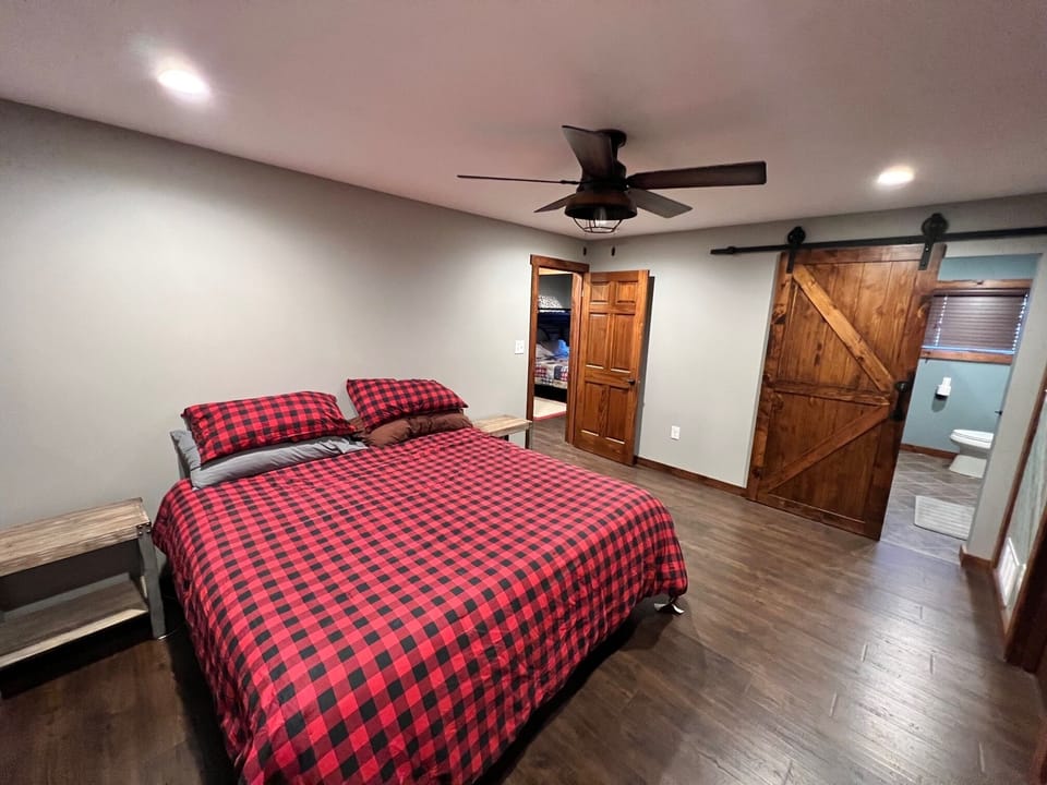Master Bedroom with King bed