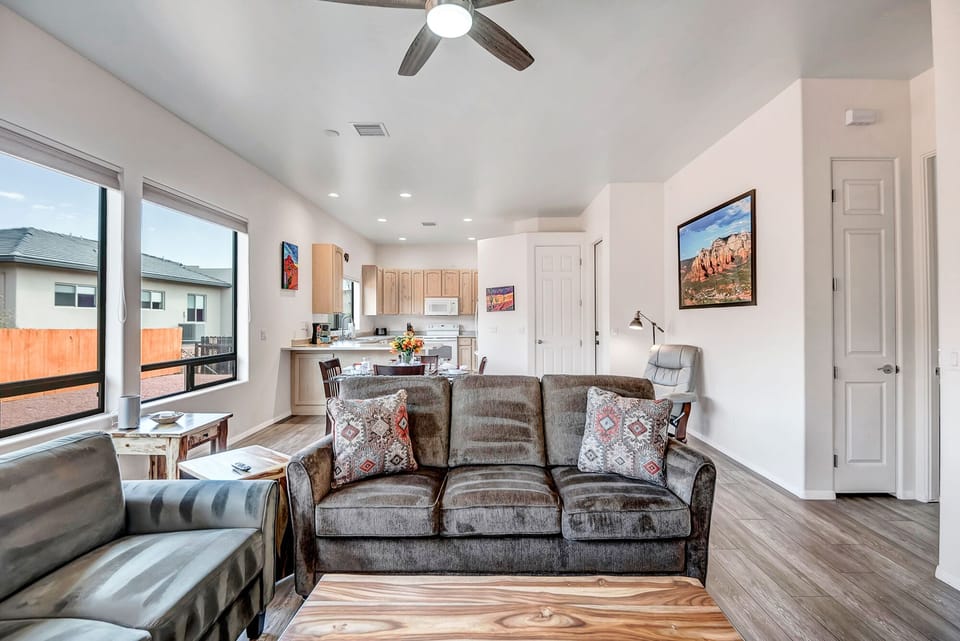 Great Room with Plenty Natural Light