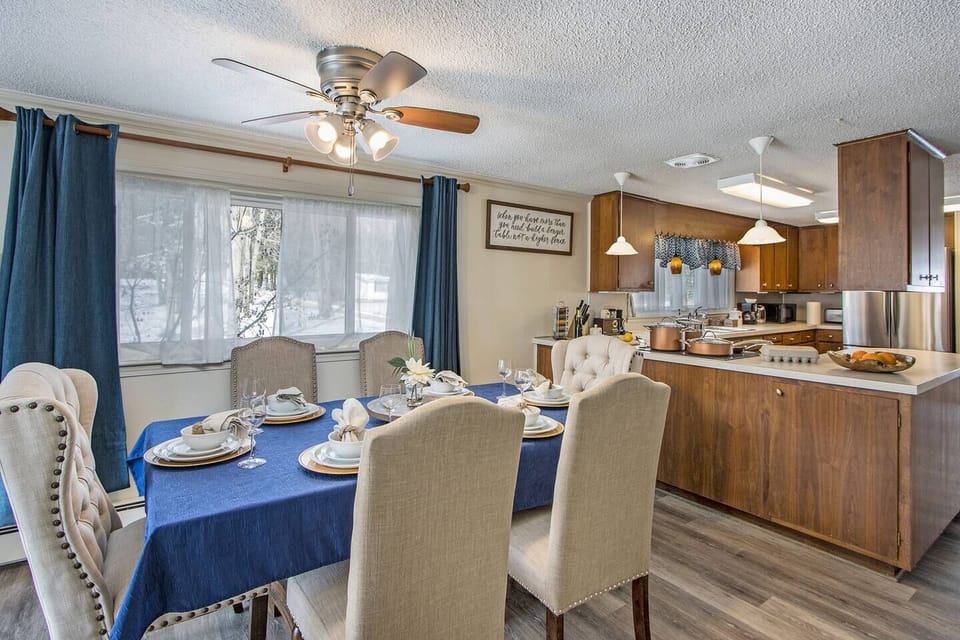 Michael: '' The accommodations met our every need; a well furnished, roomy kitchen with separate dining area''