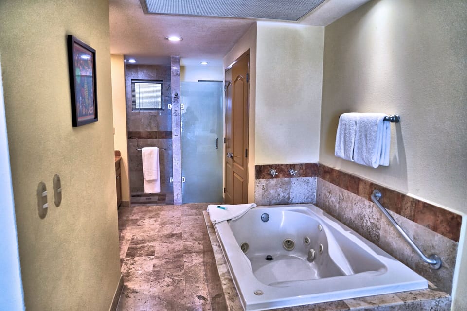 Smaller bath in the second bedroom of 2 BR