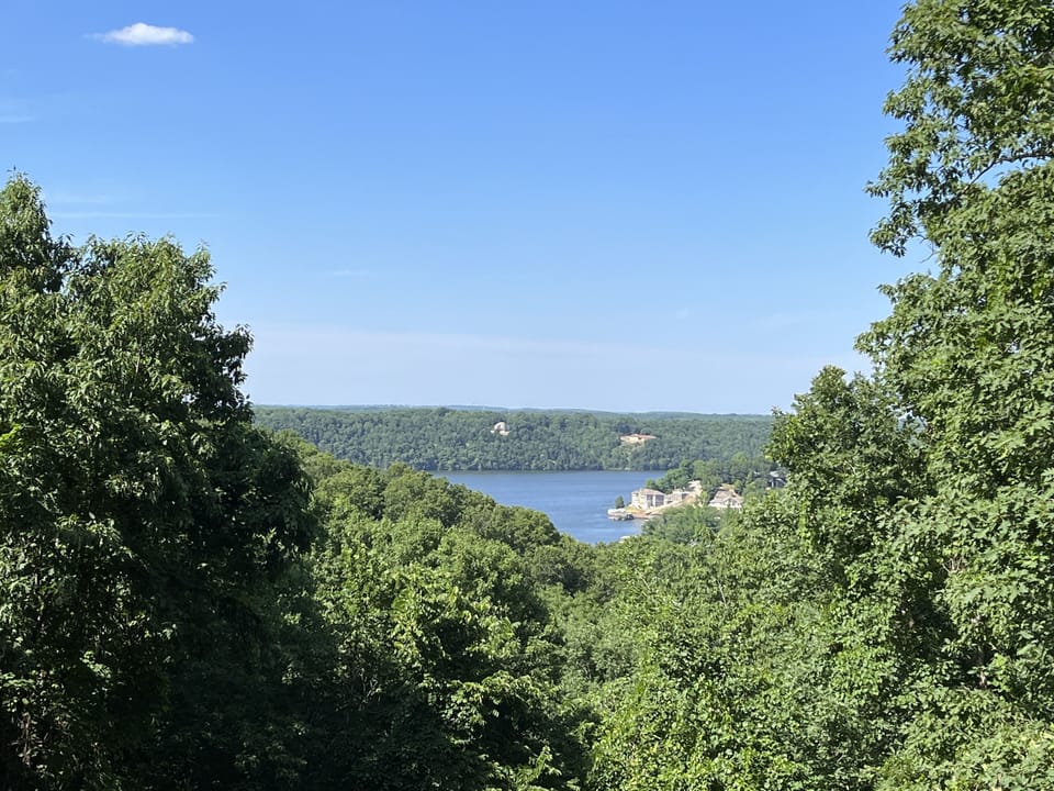 29 mile marker view from upper deck