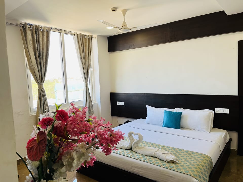 Deluxe Double Room | Premium bedding, memory foam beds, iron/ironing board, rollaway beds