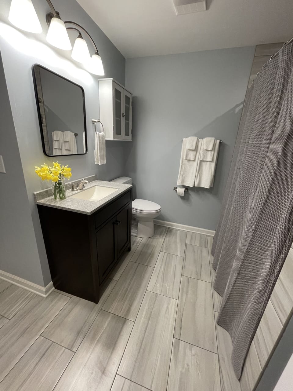 Spa like bathroom