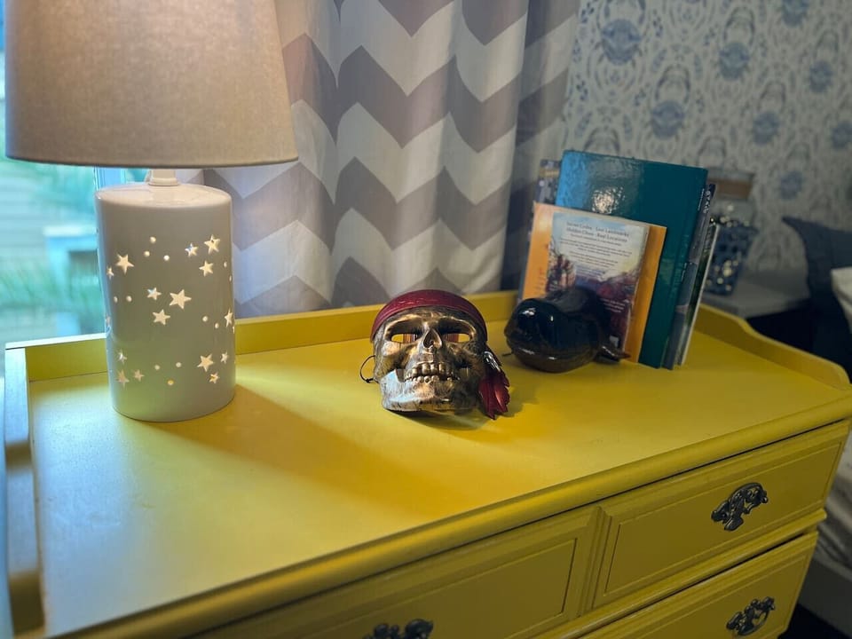 Children’s books and cute nightlights