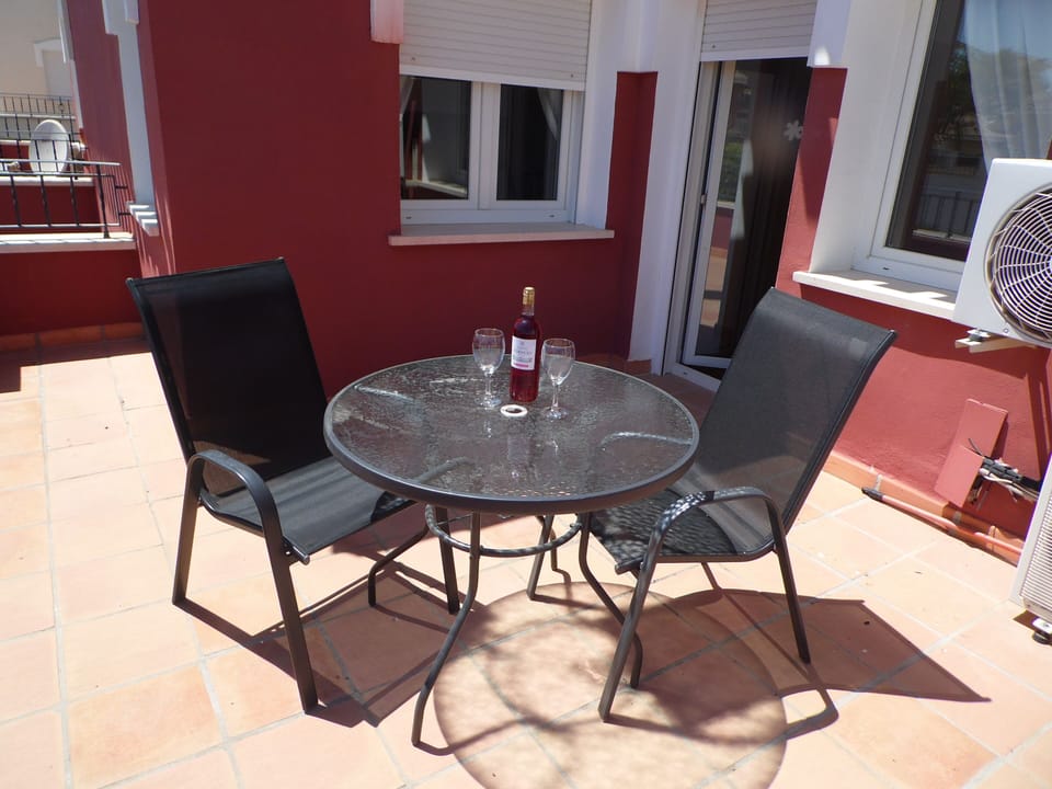 Upstairs Balcony