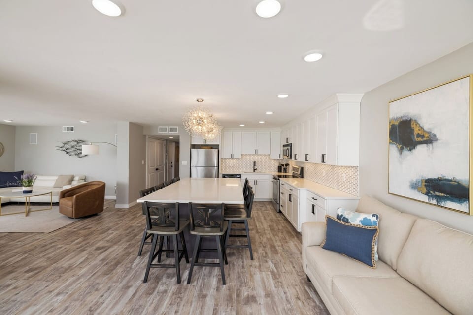 Dining and kitchen