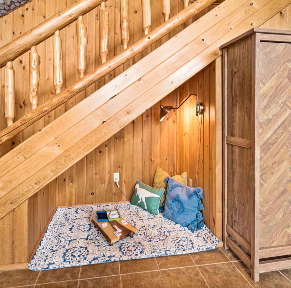 Kid Cave - Perfect spot for kids to play a game or read a book.