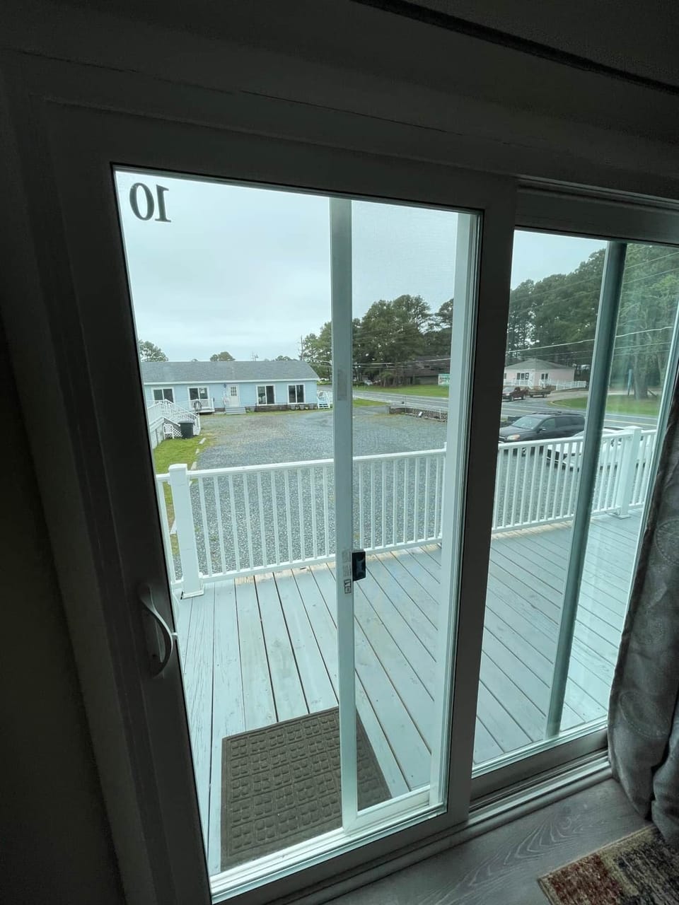 Back Deck Pool and Maddox Blvd View
