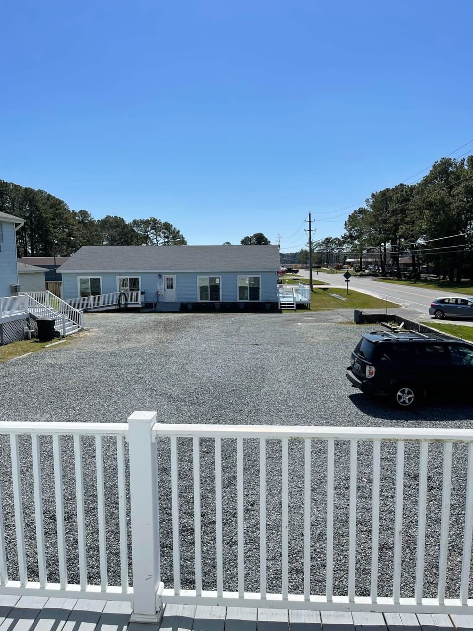 Back Deck View Facing MADDOX BLVD