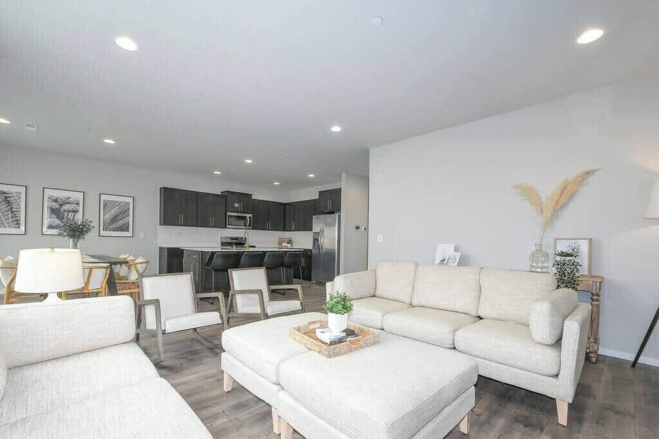 Our living room is the perfect spot for quality time with family and friends.