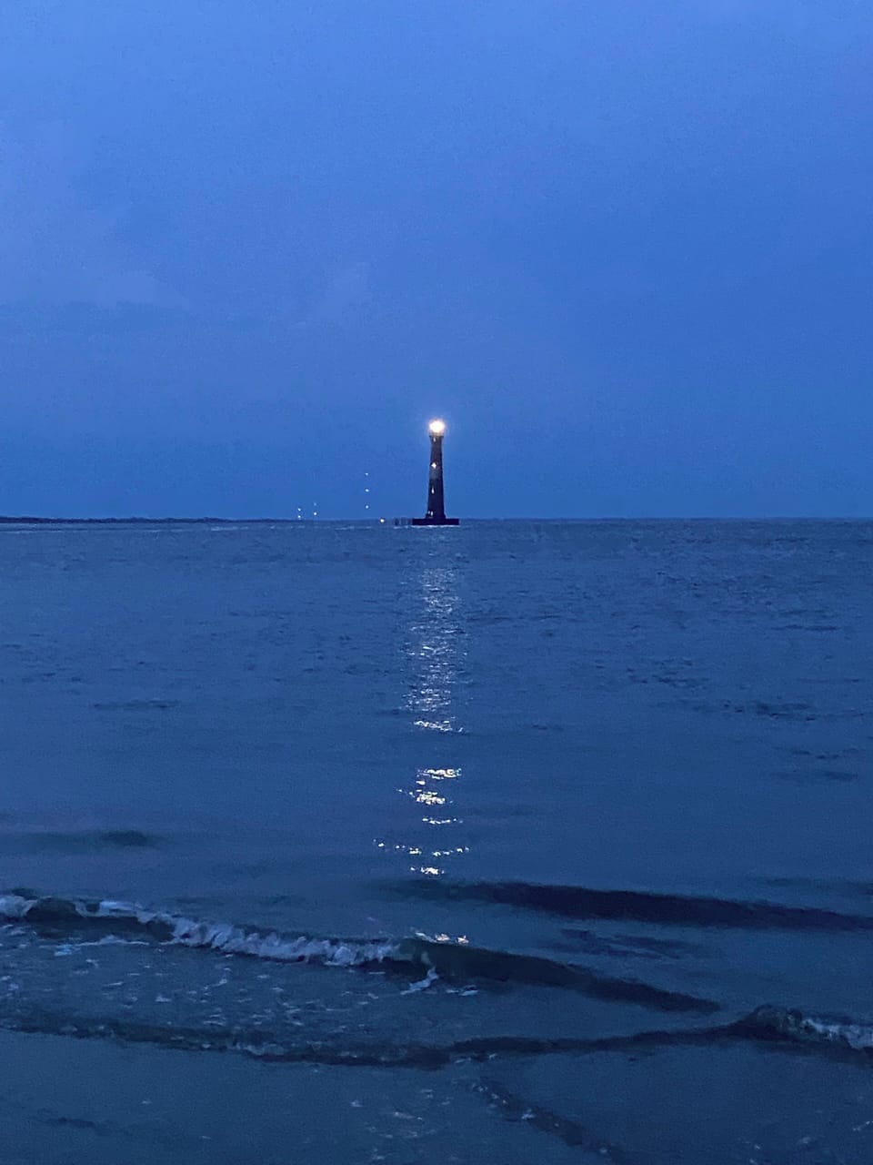 Morris Island Lighthouse at Folly Beach