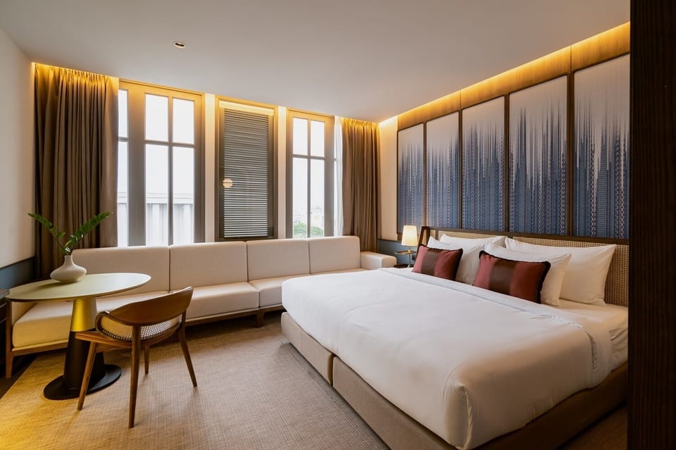 In-room safe, blackout drapes, WiFi (free), bed sheets