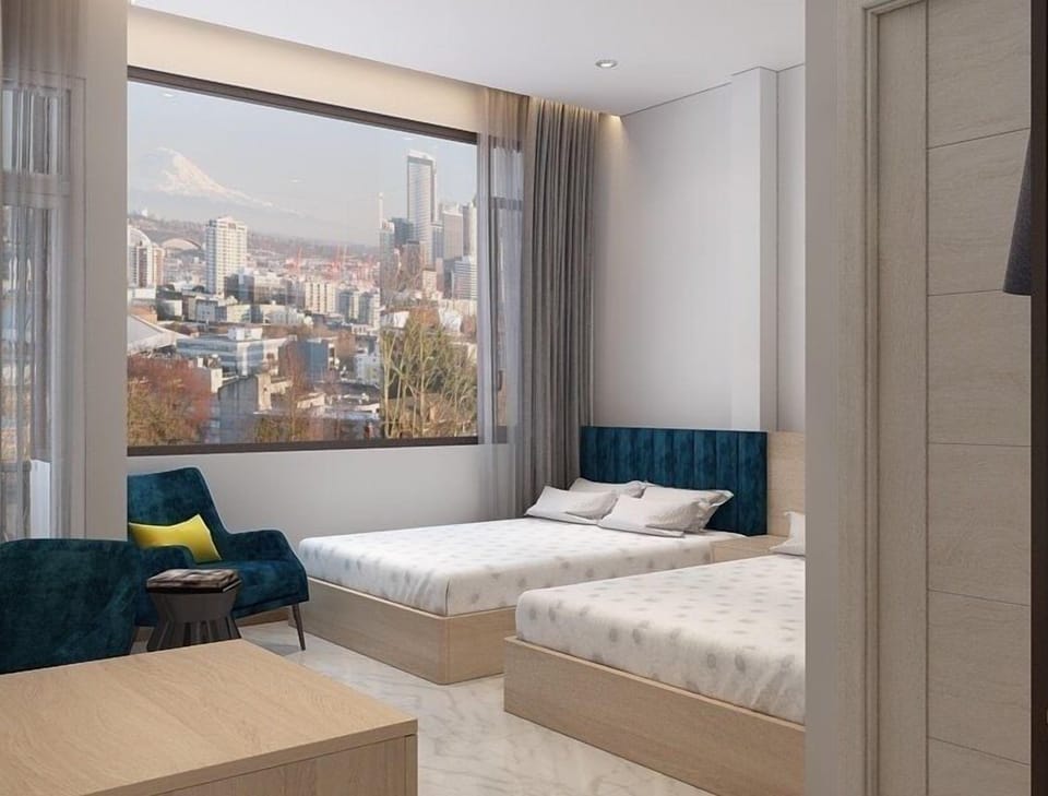 Deluxe Quadruple Room | Desk, free WiFi, bed sheets