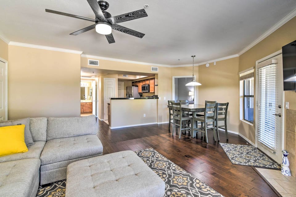 Living Room | Central Heating & A/C