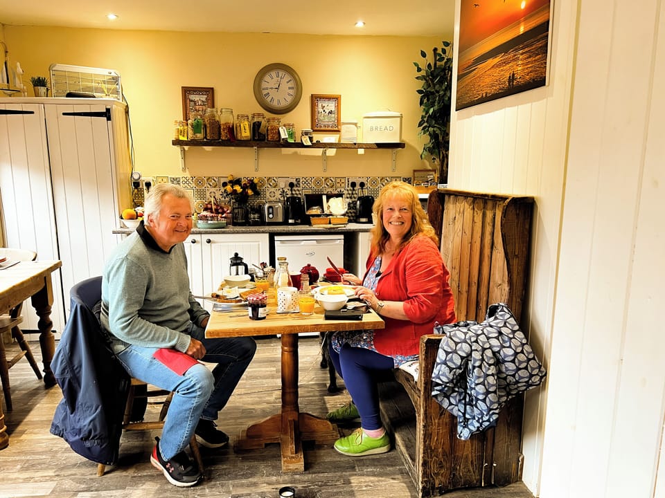 Dog Friendly Self-Catering Chalets just a 2 minute walk from our sunset beach