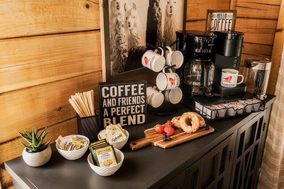 Stop here in the morning for some coffee or tea...