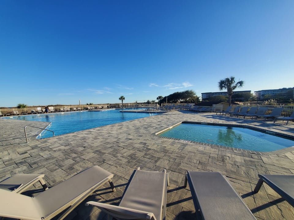 Largest oceanfront pool in the island just steps away from the condo