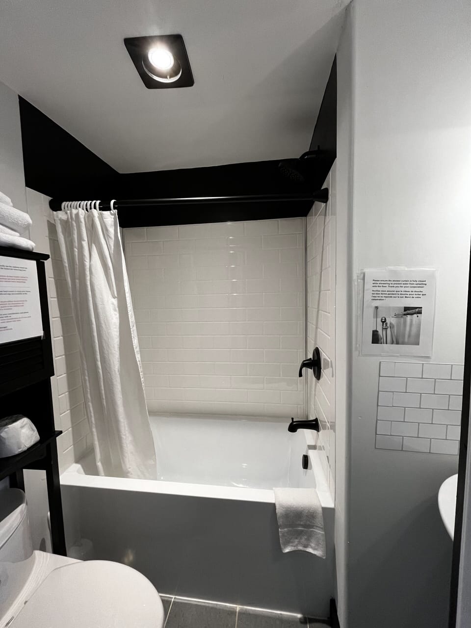 Superior Double Room, 2 Queen Beds, Non Smoking, Private Bathroom | Bathroom | Rainfall showerhead, hair dryer, towels, soap