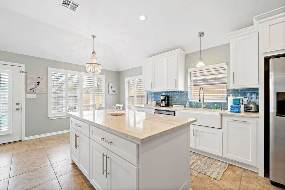 Another angle of the kitchen