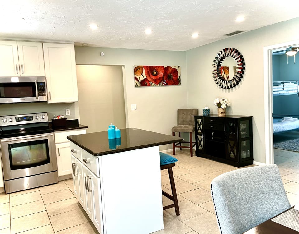Small bar area