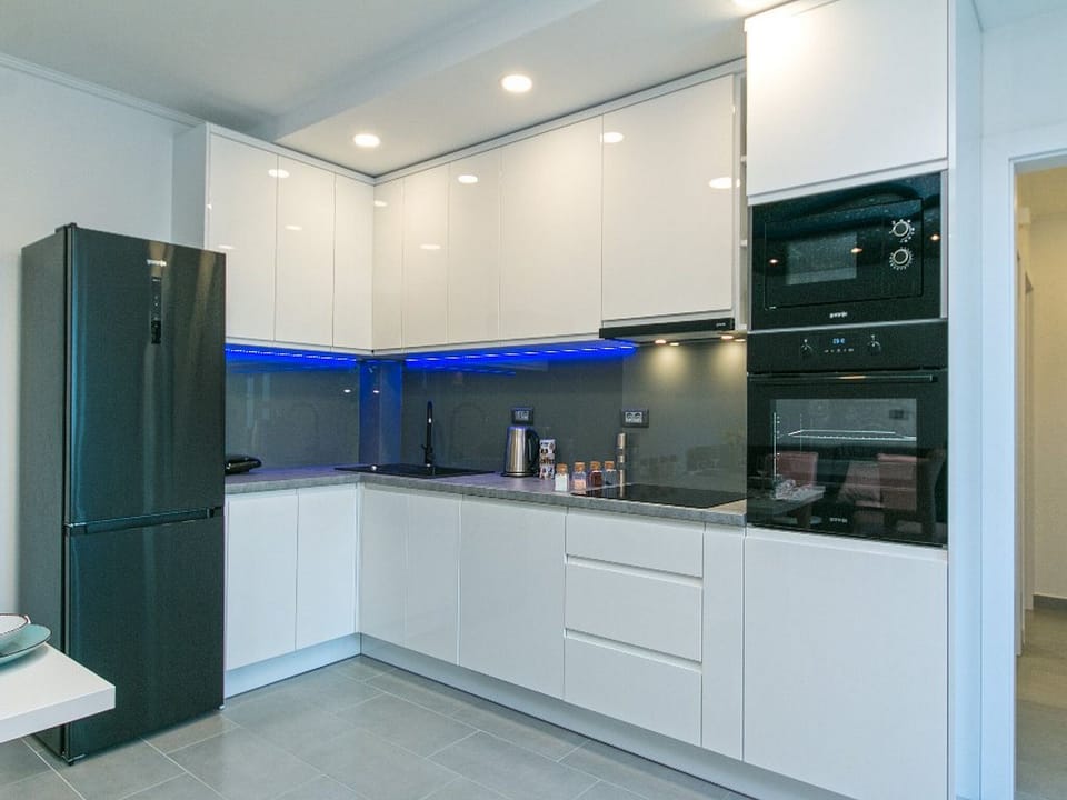 Apartment (Two Bedroom Apartment with Terrace) | Private kitchen | Fridge