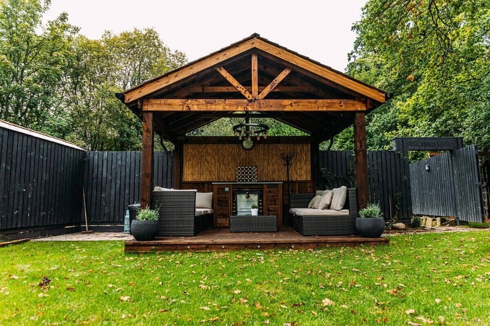 Outdoor seating area