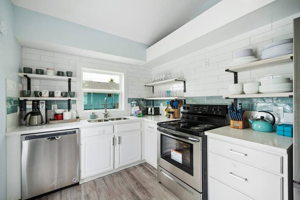 Another angle of the kitchen