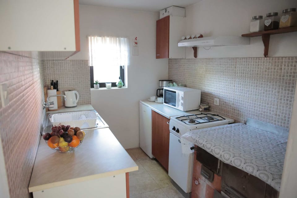 Apartment (Two Bedroom Apartment with Terrace) | Private kitchen | Fridge