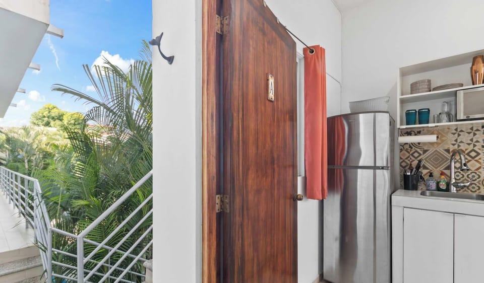Entrance to condo