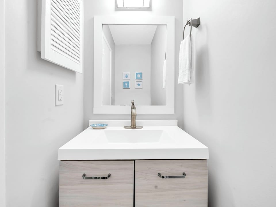 Guest half bathroom