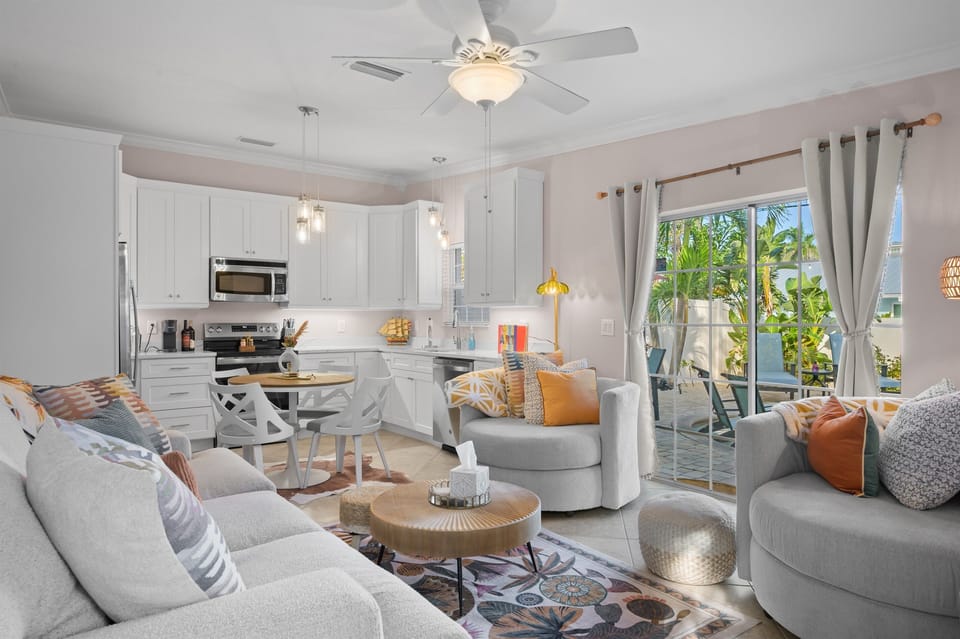 Inviting and open layout