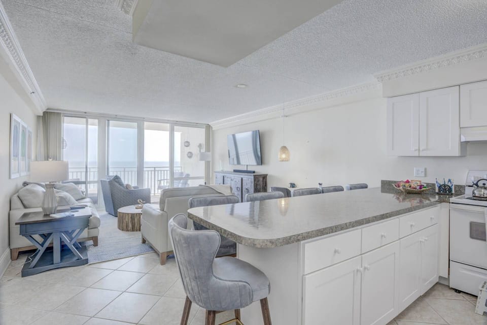 View from the Kitchen to the Ocean
