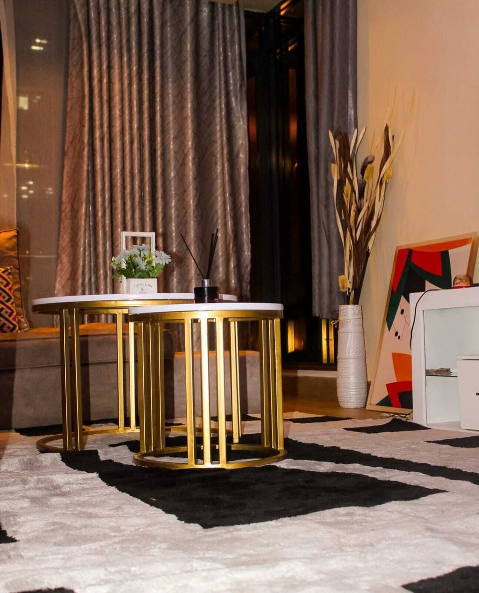 Deluxe Apartment | Living area | 20-inch Smart TV with digital channels, TV