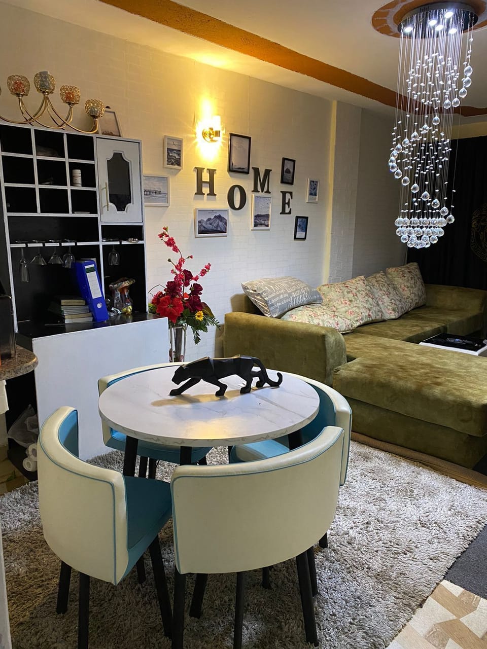 Elite Apartment | Living area | 20-inch Smart TV with digital channels, TV