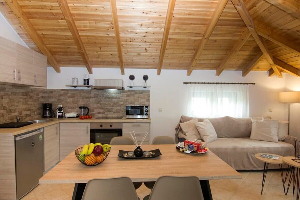 Savor culinary delights in the Guest House's dining area and kitchen