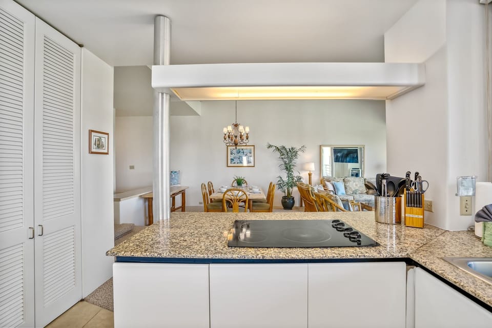 Family equipped kitchen.