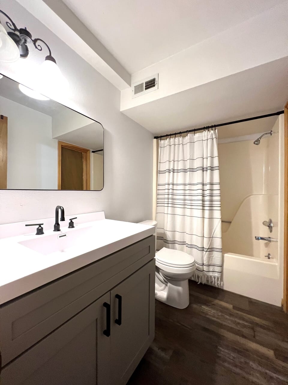 Lower level bathroom
