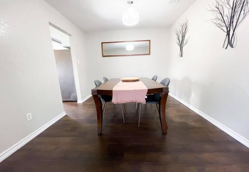 Additional dining table off of Kitchen