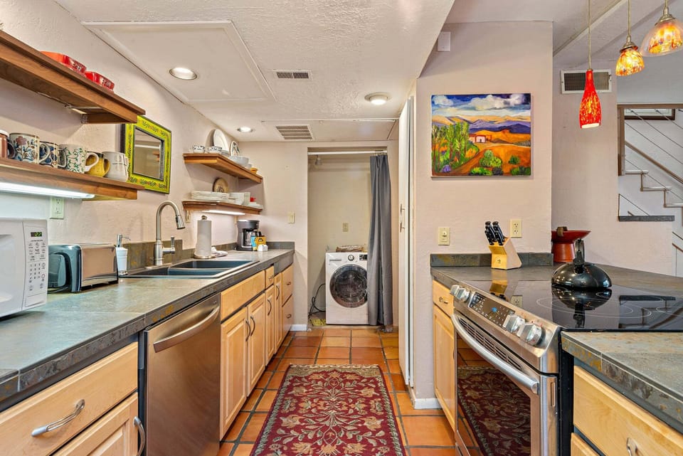 Washer/Dryer Combo off the Kitchen