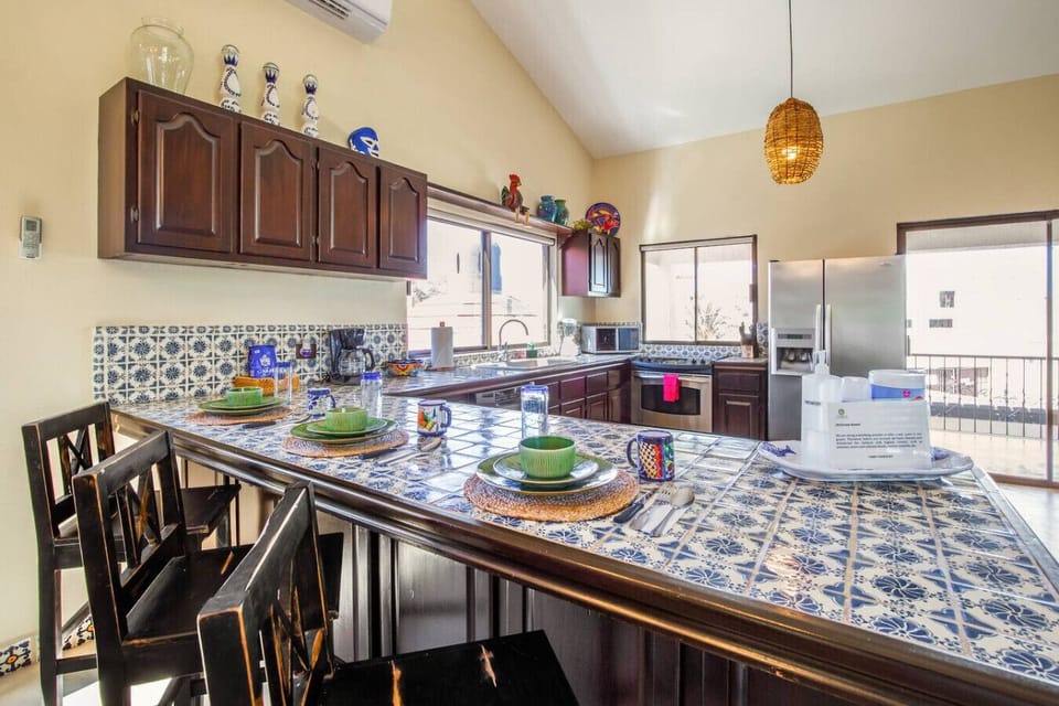 Kitchen with all necessary appliances