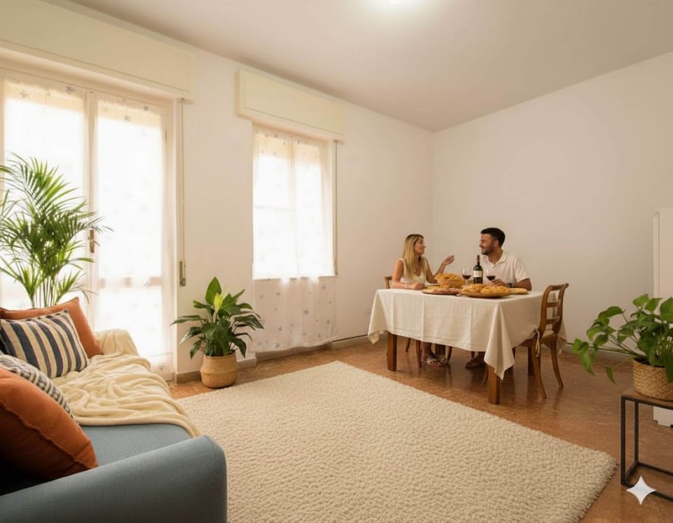 Apartment | Living area | 28-inch flat-screen TV with digital channels, TV