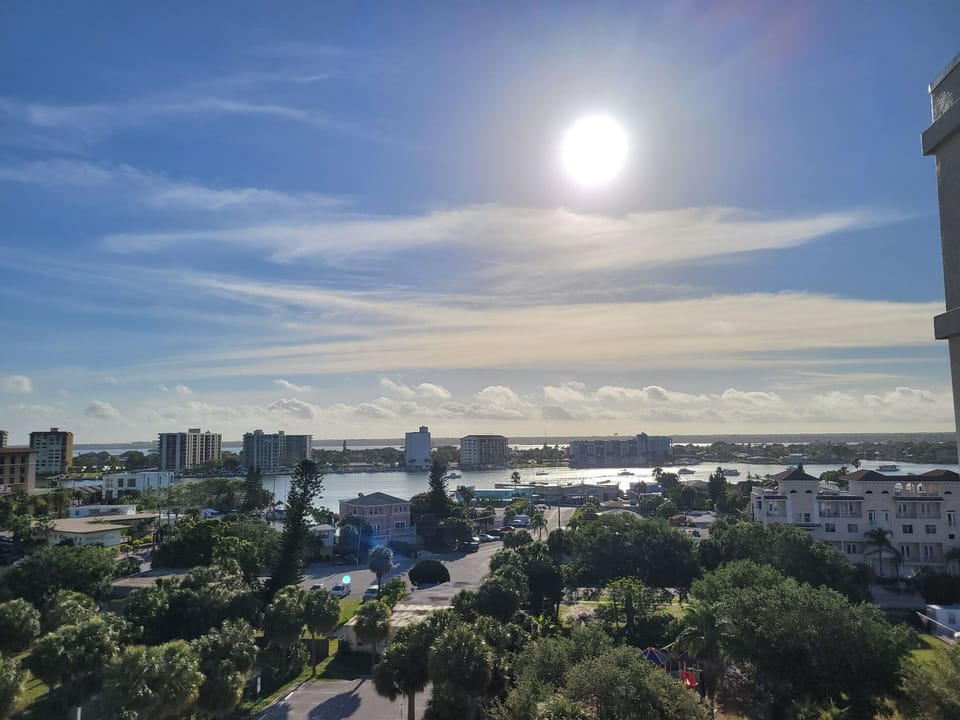 View from the front balcony
