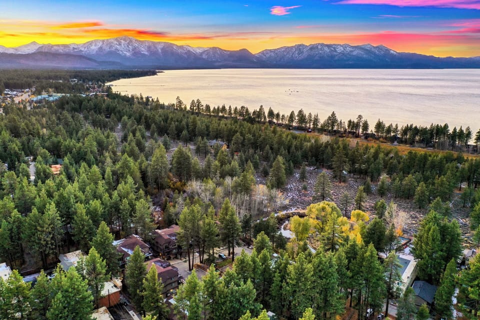 Area photo- Lake Tahoe has amazing sunsets