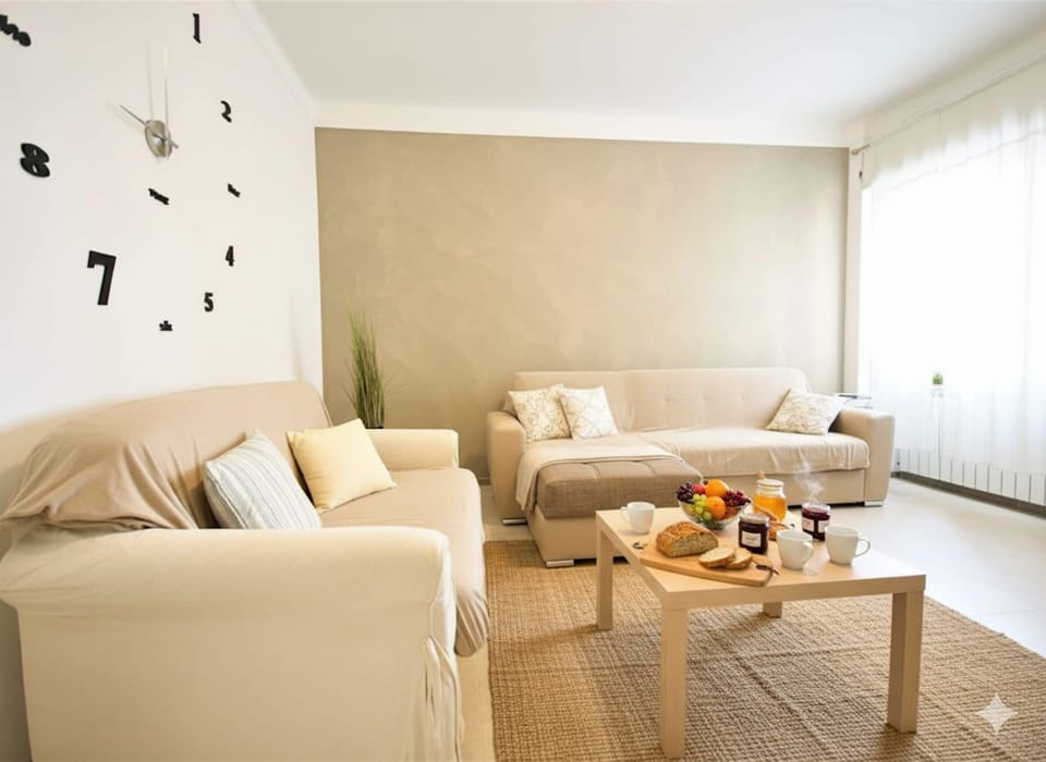 Apartment | Living area | 32-inch flat-screen TV with digital channels, TV