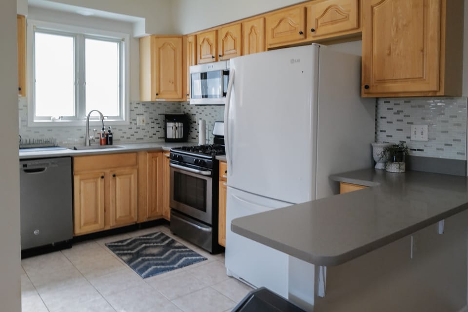 a lot of countertop space for your cooking show